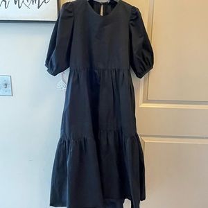 Zara black dress